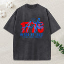 1776 In God We Trust Christian Washed T-Shirt