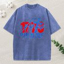 1776 In God We Trust Christian Washed T-Shirt