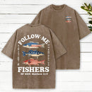 Follow Me Christian Washed T-Shirt