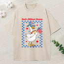 God'S Silliest Goose Christian Washed T-Shirt