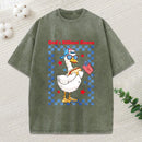 God'S Silliest Goose Christian Washed T-Shirt