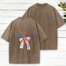 America Needs Jesus Christian Washed T-Shirt