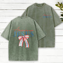 America Needs Jesus Christian Washed T-Shirt