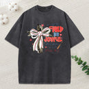 Let The Field Be Joyful Christian Washed T-Shirt