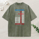 One Nation Under God Christian Washed T-Shirt
