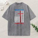 One Nation Under God Christian Washed T-Shirt