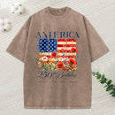 1776-2026 250Th Birthday Of America Patriotic Washed T-Shirt