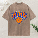 Jesus Is King Christian Washed T-Shirt