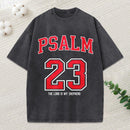 Psalm 23 Christian Washed T-Shirt