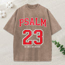Psalm 23 Christian Washed T-Shirt