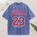 Psalm 23 Christian Washed T-Shirt