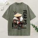 Fear No Evil Christian Washed T-Shirt