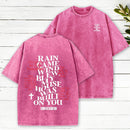 I Put My Faith In Jesus Christian Washed T-Shirt