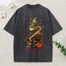The Lord Shall Fight For You Christian Washed T-Shirt