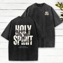 Holy Spirit Wonderful Counselor Christian Washed T-Shirt