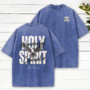 Holy Spirit Wonderful Counselor Christian Washed T-Shirt