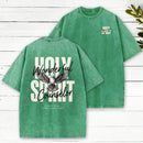 Holy Spirit Wonderful Counselor Christian Washed T-Shirt
