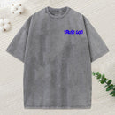 Trust God Christian Puff Printed Washed T-Shirt