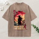 Fear Not The Battle Christian Washed T-Shirt