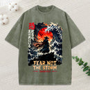 Fear Not The Storm Christian Washed T-Shirt