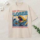 Get In Loser We Are Doing God'S Will Christian Washed T-Shirt