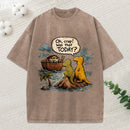 Noah'S Ark Funny Dinosaurs Christian Washed T-Shirt