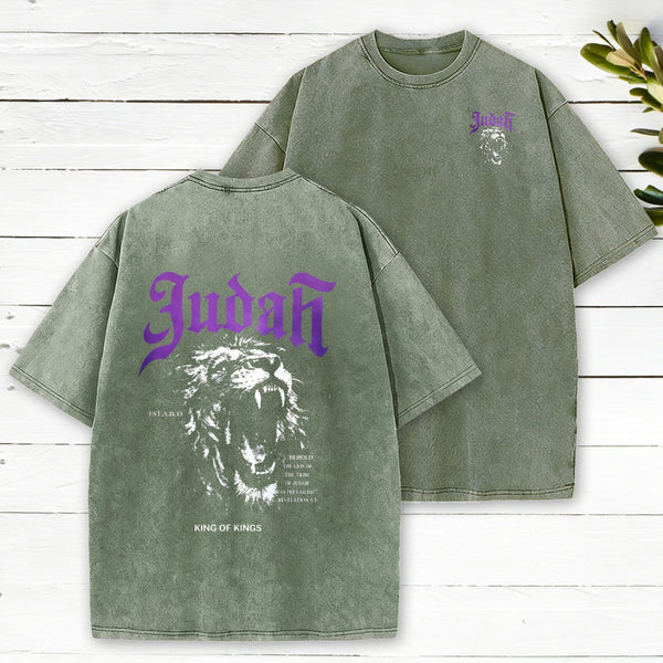 King Of Kings Christian Washed T-Shirt