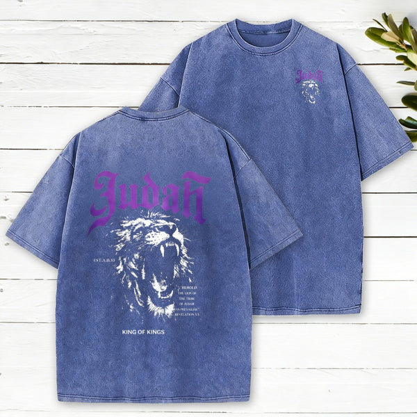 King Of Kings Christian Washed T-Shirt