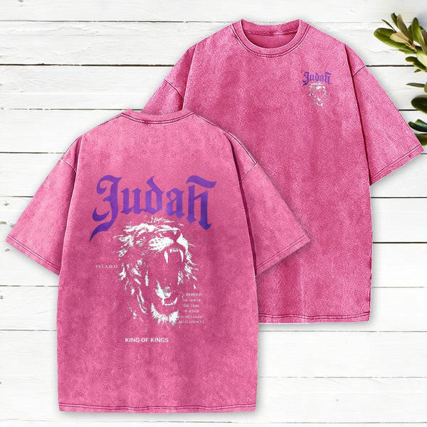 King Of Kings Christian Washed T-Shirt