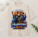 God Bless New York City Christian Washed T-Shirt