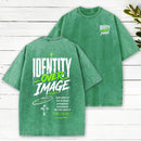 Identity Over Image Christian Washed T-Shirt