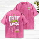 Identity Over Image Christian Washed T-Shirt
