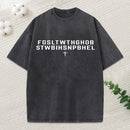 John 316 Tshirt For God So Loved The World Christian Washed T-Shirt