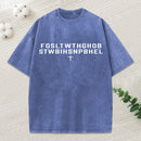 John 316 Tshirt For God So Loved The World Christian Washed T-Shirt