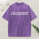 John 316 Tshirt For God So Loved The World Christian Washed T-Shirt