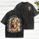 The Lord Is My Shepherd Christian Washed T-Shirt