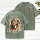 The Lord Is My Shepherd Christian Washed T-Shirt