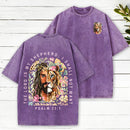 The Lord Is My Shepherd Christian Washed T-Shirt