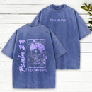 Fear No Evil Christian Washed T-Shirt