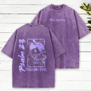 Fear No Evil Christian Washed T-Shirt