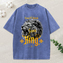 Lion Of Judah Christian Washed T-Shirt