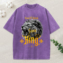 Lion Of Judah Christian Washed T-Shirt