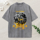 Lion Of Judah Christian Washed T-Shirt