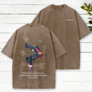 Mighty Through God Christian Washed T-Shirt