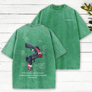 Mighty Through God Christian Washed T-Shirt