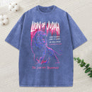 Lion Of Judah Christian Washed T-Shirt