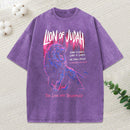 Lion Of Judah Christian Washed T-Shirt