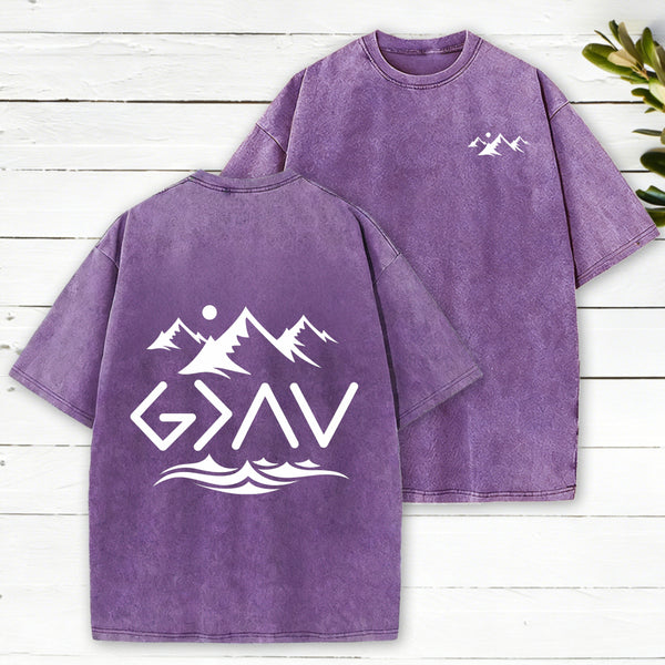 God Is Greater Than The Highs And The Lows Christian Classic T-Shirt