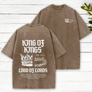 King Of Kings Christian Washed T-Shirt