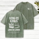 King Of Kings Christian Washed T-Shirt